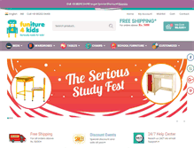 Tablet Screenshot of funiture4kids.in